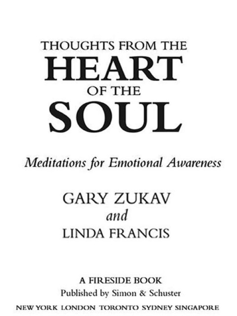 Cover image for book Thoughts from the Heart of the Soul