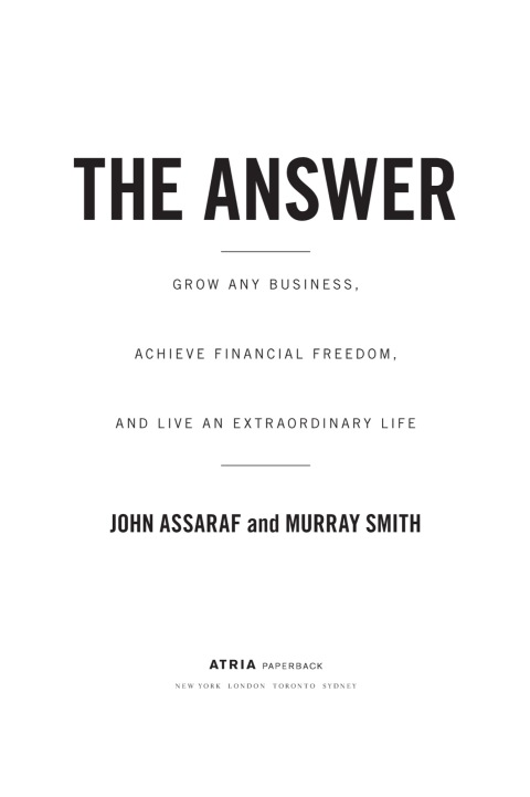 Cover image for book The Answer