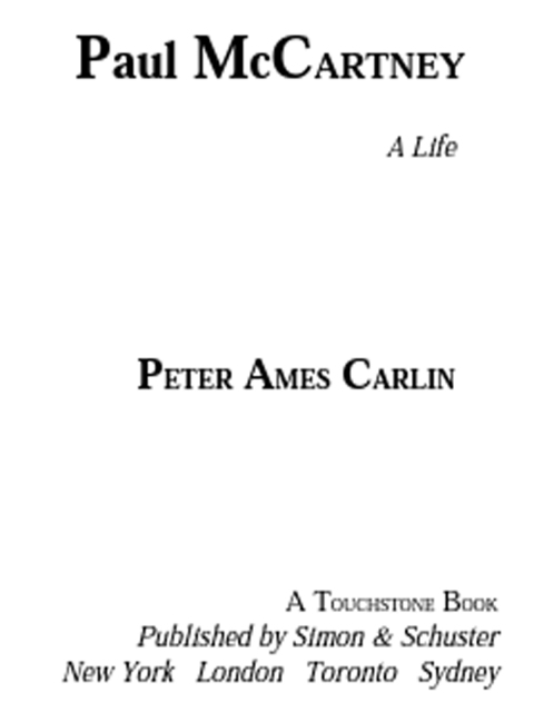 Cover image for book Paul McCartney