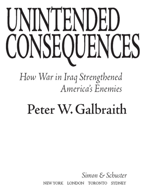 Cover image for book Unintended Consequences