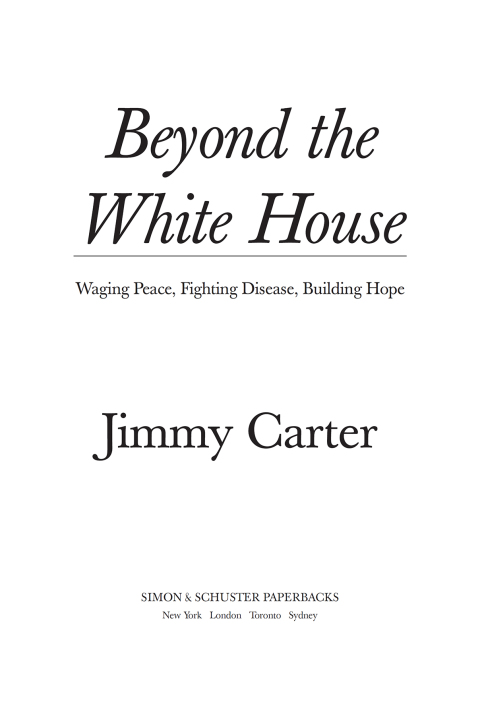 Cover image for book Beyond the White House
