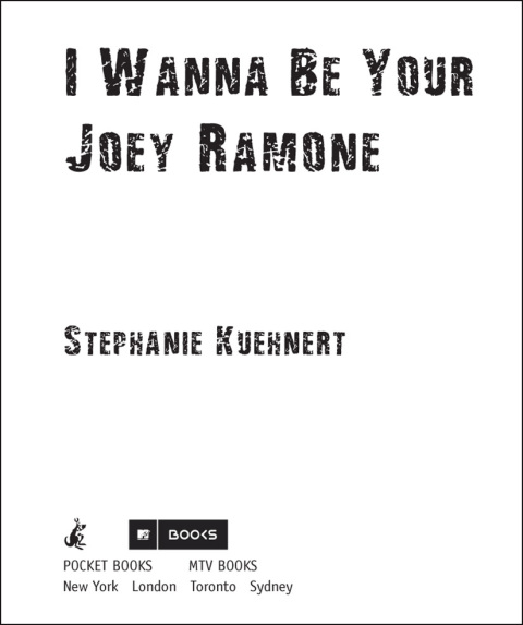 Cover image for book I Wanna Be Your Joey Ramone
