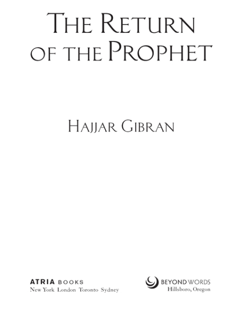 Cover image for book The Return of the Prophet