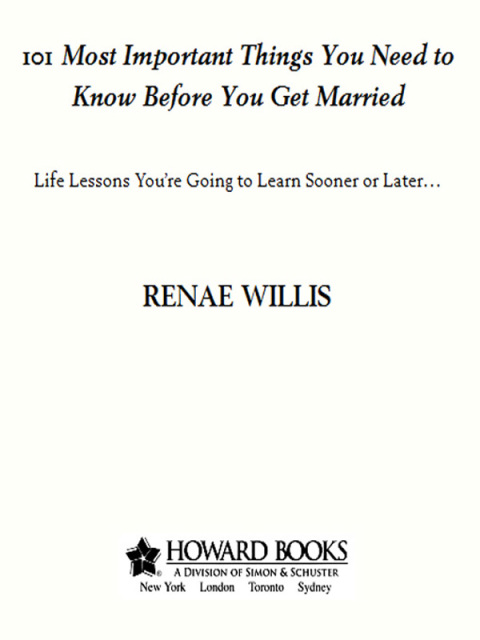 Cover image for book 101 Most Important Things You Need to Know Before You Get Married