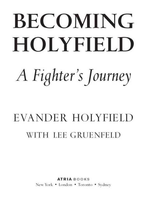 Cover image for book Becoming Holyfield