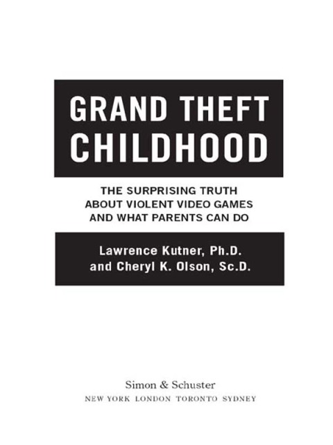 Cover image for book Grand Theft Childhood