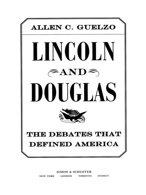 Cover image for book Lincoln and Douglas