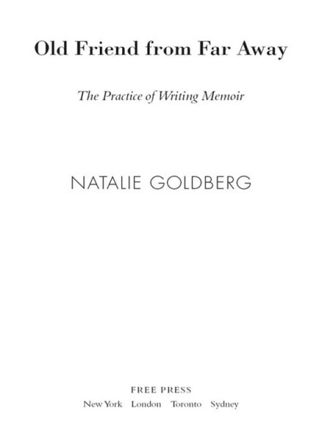 Cover image for book Old Friend from Far Away