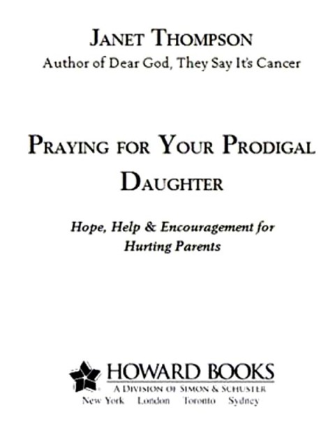 Cover image for book Praying for Your Prodigal Daughter
