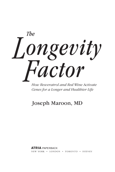 Cover image for book The Longevity Factor