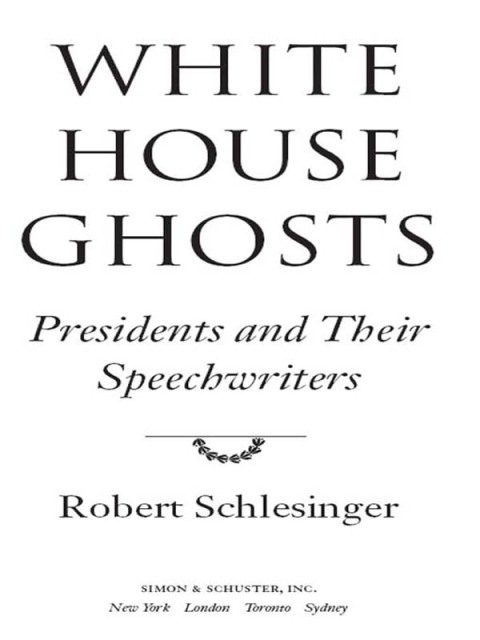 Cover image for book White House Ghosts