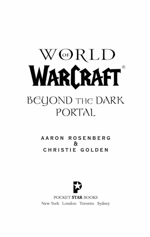 Cover image for book World of Warcraft: Beyond the Dark Portal