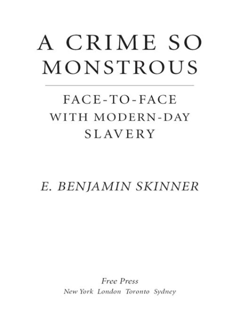 Cover image for book A Crime So Monstrous