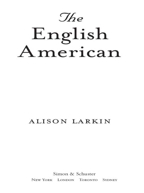 Cover image for book The English American