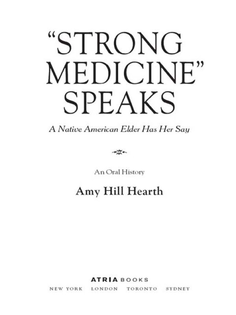 Cover image for book "Strong Medicine" Speaks