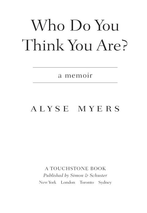 Cover image for book Who Do You Think You Are?