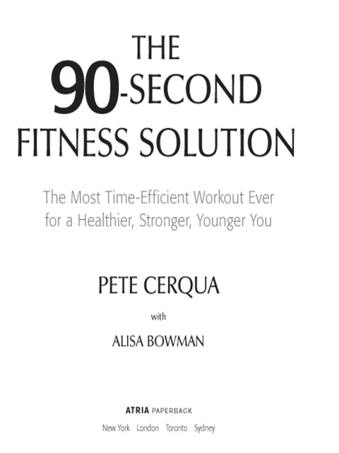 Cover image for book The 90-Second Fitness Solution