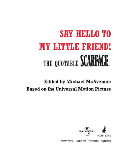 Cover image for book Say Hello to My Little Friend!
