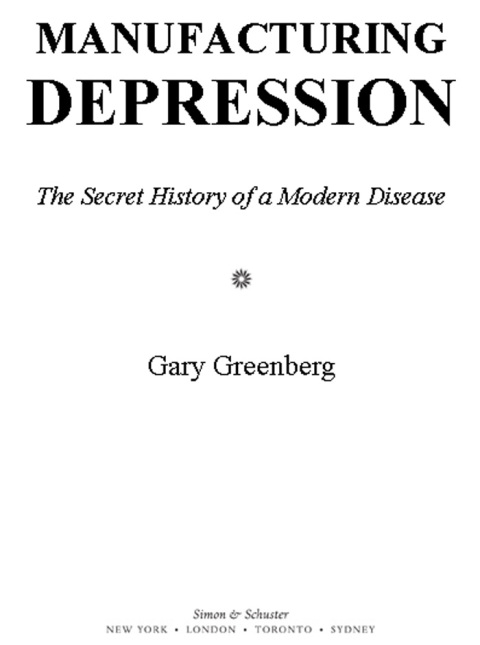 Cover image for book Manufacturing Depression