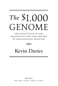 The 1 000 Genome 9781416569619 Vitalsource
