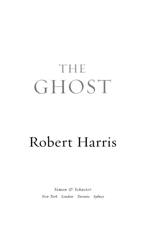 Cover image for book The Ghost
