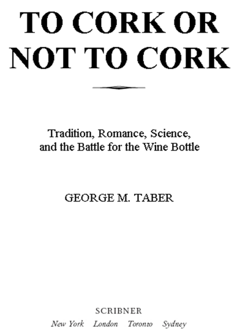 Cover image for book To Cork or Not To Cork
