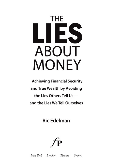 Cover image for book The Lies About Money
