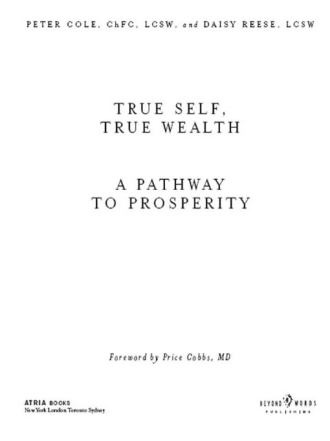 Cover image for book True Self, True Wealth
