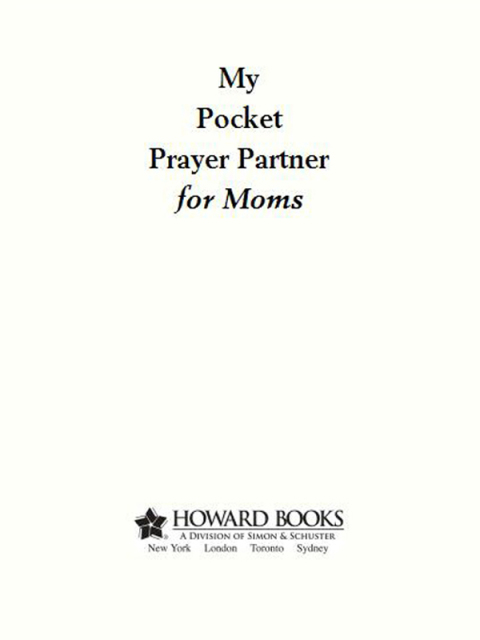 Cover image for book My Pocket Prayer Partner for Moms