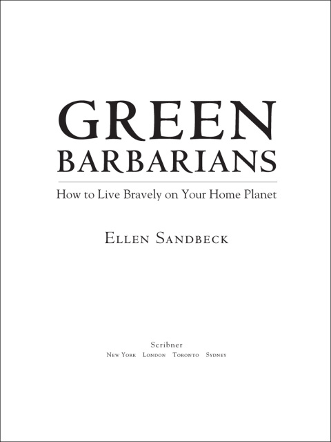 Cover image for book Green Barbarians