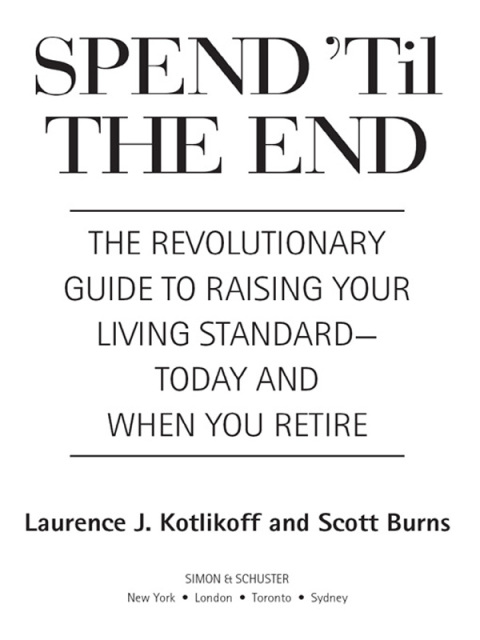 Cover image for book Spend 'Til the End