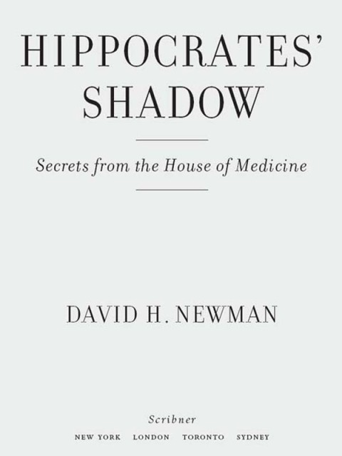 Cover image for book Hippocrates' Shadow