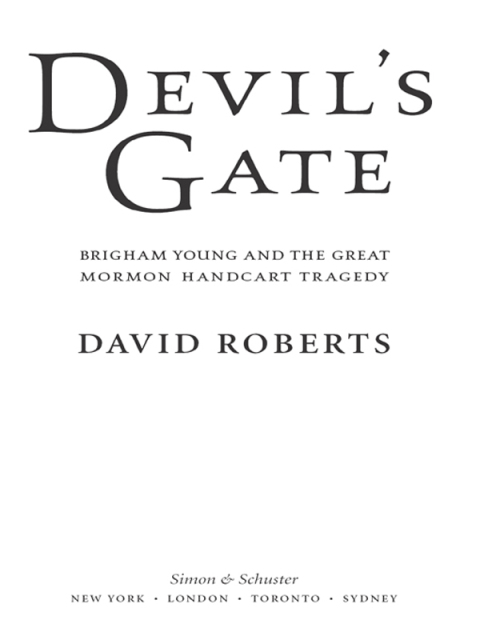 Cover image for book Devil's Gate