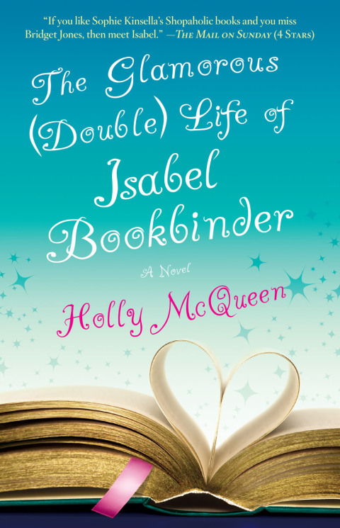 Cover image for book The Glamorous (Double) Life of Isabel Bookbinder