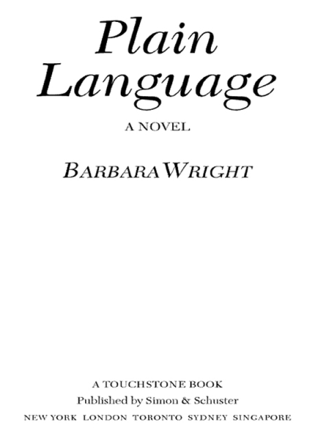 Cover image for book Plain Language