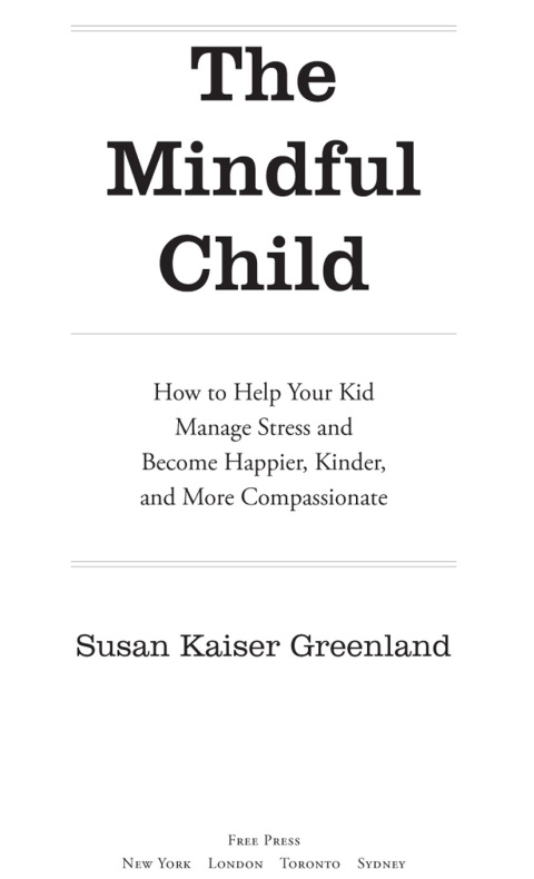 Cover image for book The Mindful Child