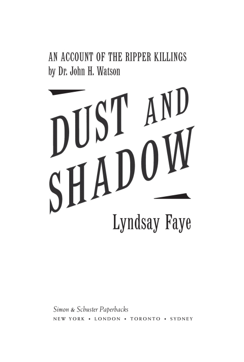 Cover image for book Dust and Shadow