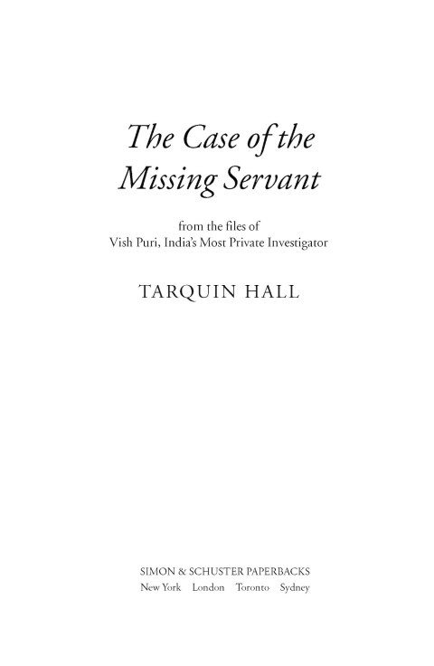 Cover image for book The Case of the Missing Servant