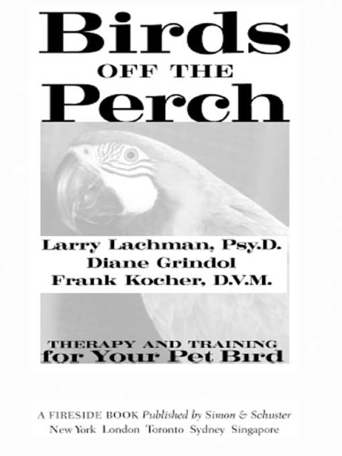 Cover image for book Birds Off the Perch