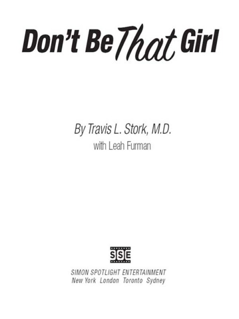 Cover image for book Don't Be That Girl