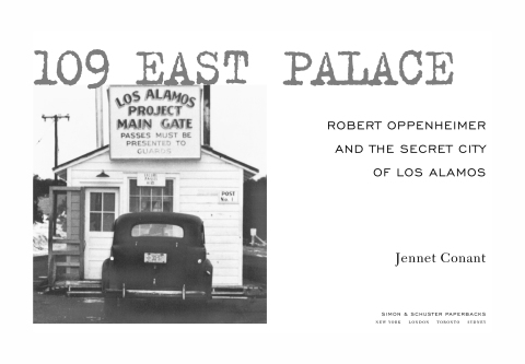 Cover image for book 109 East Palace