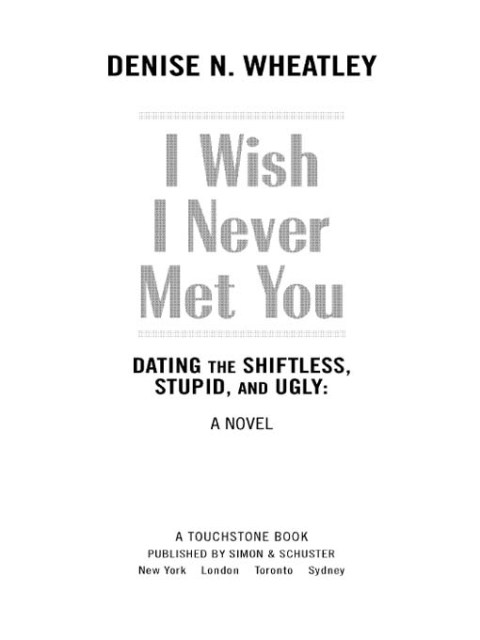 Cover image for book I Wish I Never Met You
