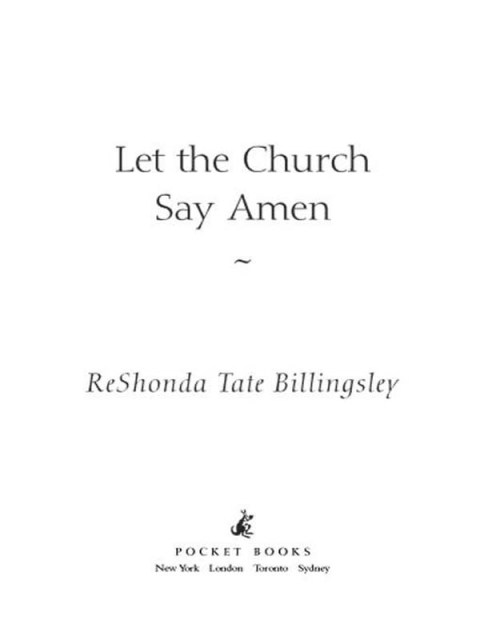 Cover image for book Let the Church Say Amen