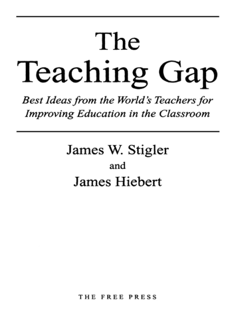 Cover image for book The Teaching Gap