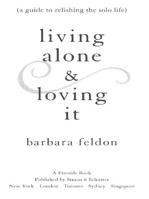 Cover image for book Living Alone and Loving It