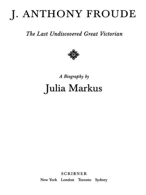 Cover image for book J. Anthony Froude