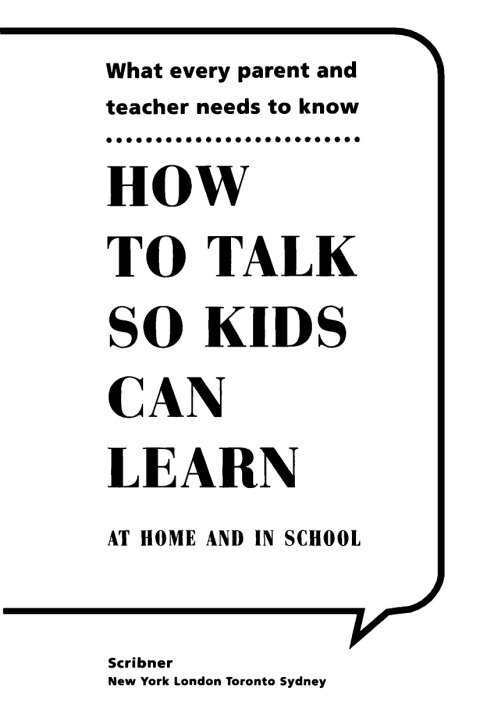 Cover image for book How To Talk So Kids Can Learn