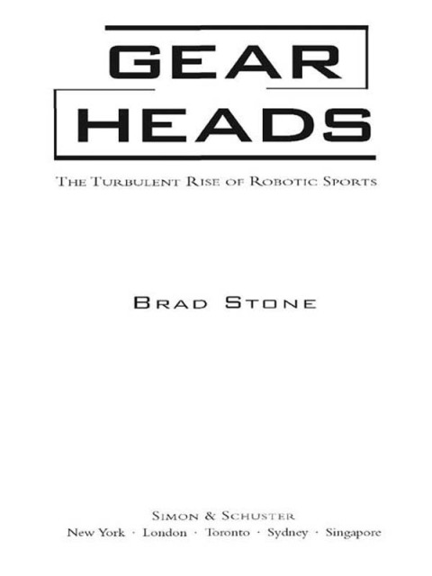Cover image for book Gearheads
