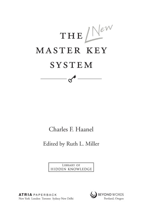 Cover image for book The New Master Key System