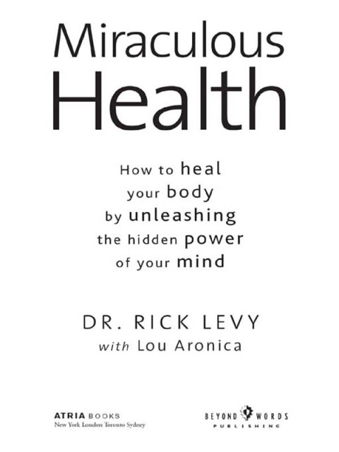 Cover image for book Miraculous Health